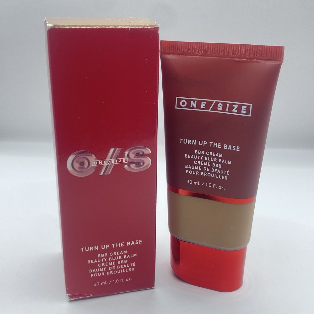 ONE/SIZE Turn Up The Base BBB Cream Beauty Blur Balm Medium Dark 3 (R) Rosy 1oz